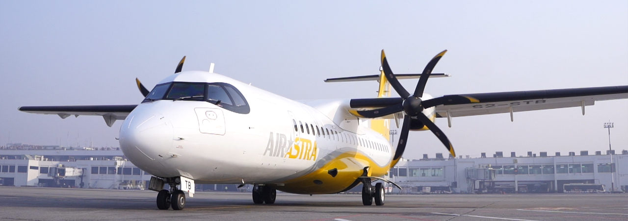 Air Astra started operating commercial flights today
